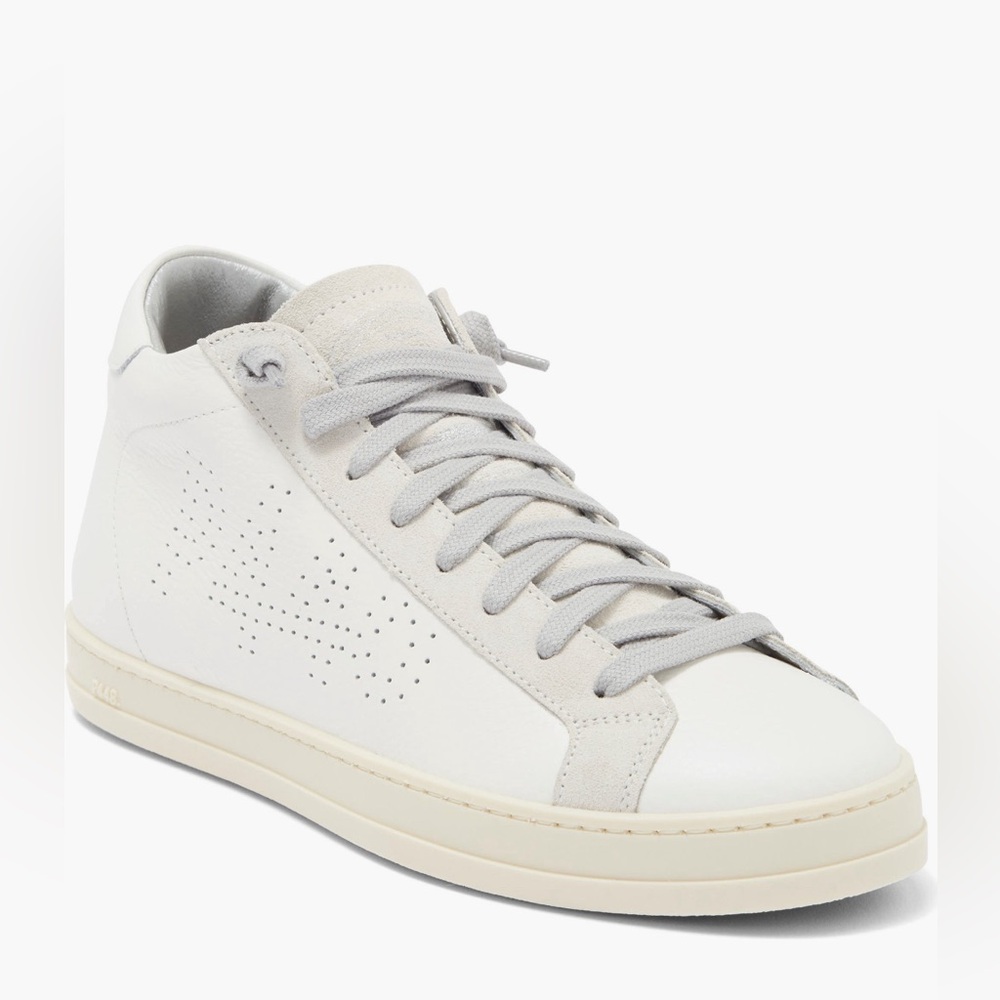 P448 leather mid top men’s sneakers